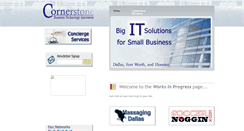 Desktop Screenshot of cornerstonebti.net